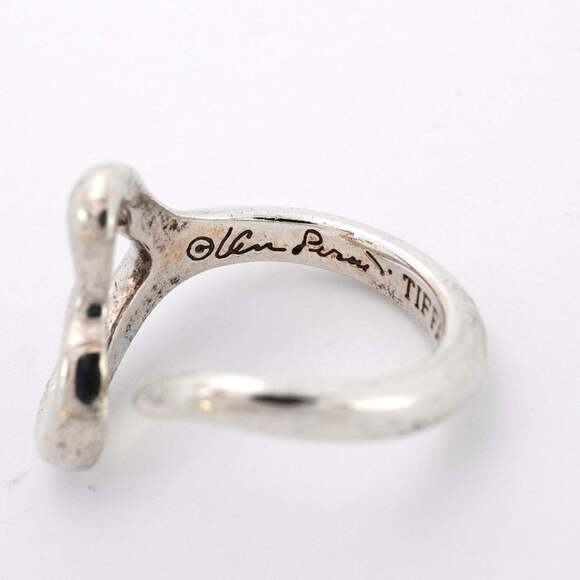 Tiffany Heart Ring, Silver 925, Size 10, Women's, P2125068